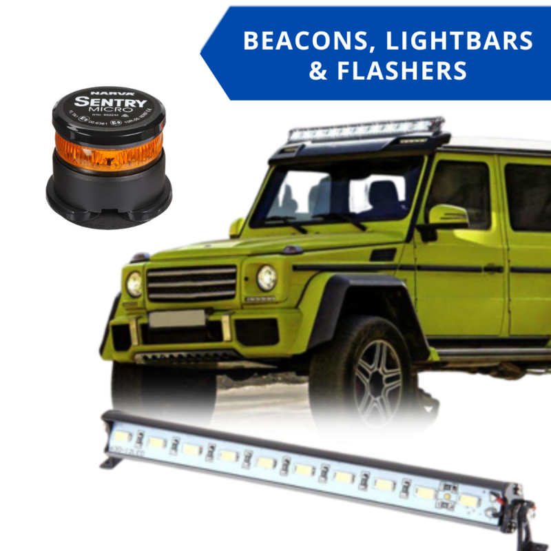 Beacons, Lightbars & Flashers