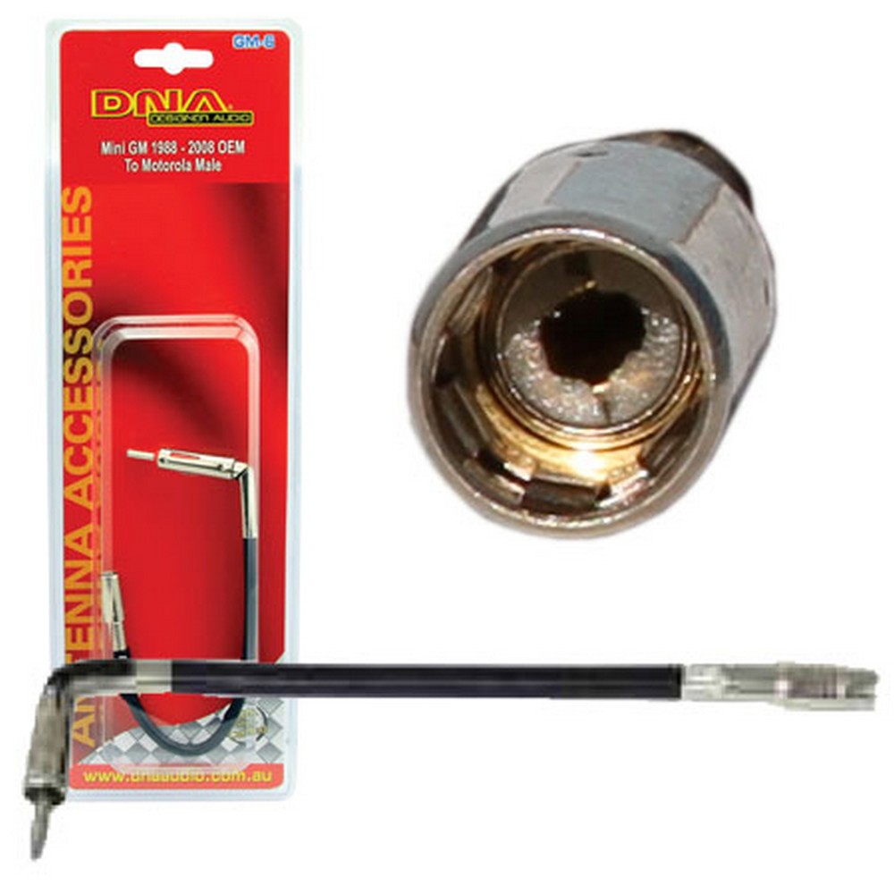 AERIAL ADAPTER GM TO STANDARD PLUG 1988 - 2011