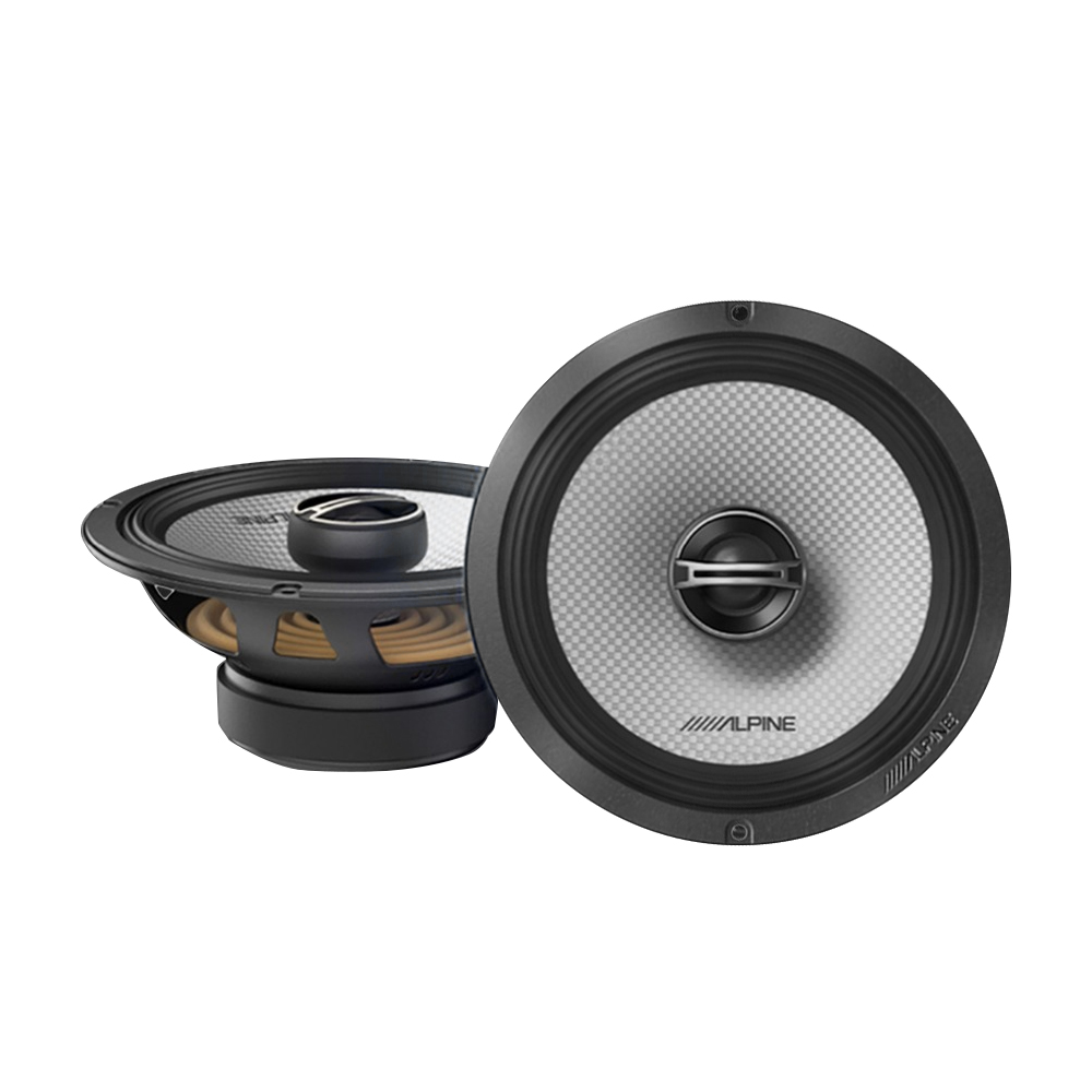 ALPINE DM-T65 6.5" COAXIAL SPEAKER 300W R SERIES 2-WAY