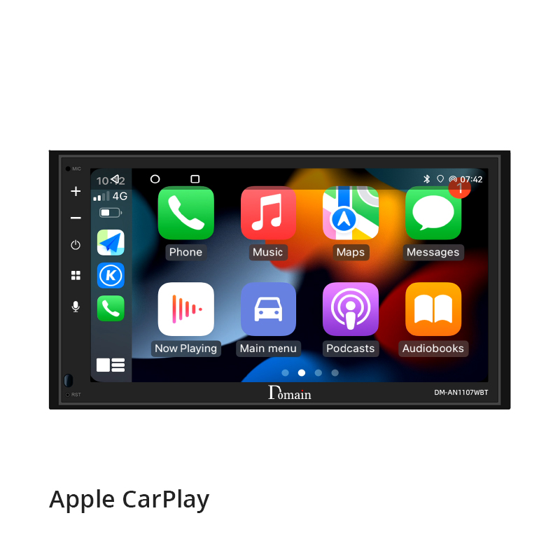 Domain DM-AN1107WBT Android 11 Wireless CarPlay & Android Auto Multimedia Receiver